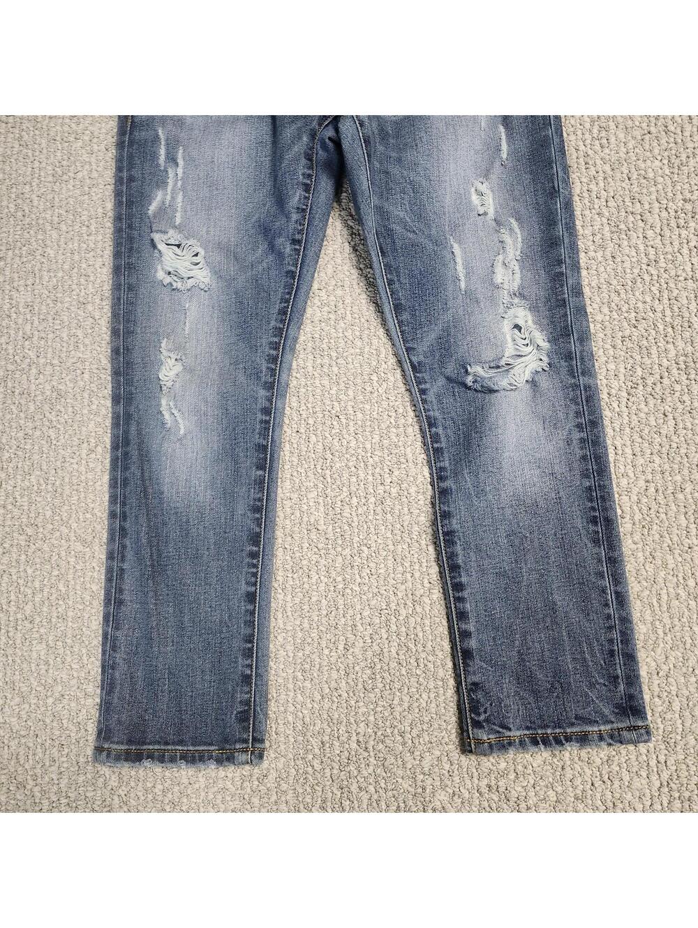 BKE Jeans Stella Skinny Blue Cropped Women’s Size 28 - Picture 6 of 10